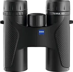 ZEISS Fernglas Terra ED Compact 10x32 Black/Grey - Fernglas mit 10-facher Vergrößerung und kompakter Bauweise, ideal für Naturbeobachtungen und Outdoor-Abenteuer