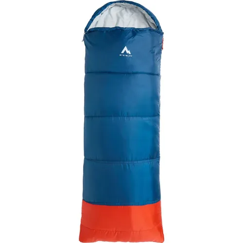 McKinley Camp Softnest 5 Decken-Schlafsack in Blau-Petrol-Rot
