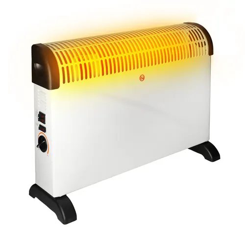  2000W Elektrische Heizung, Überhitzungsschutz, tragbar mit Thermostat, 20-30m2