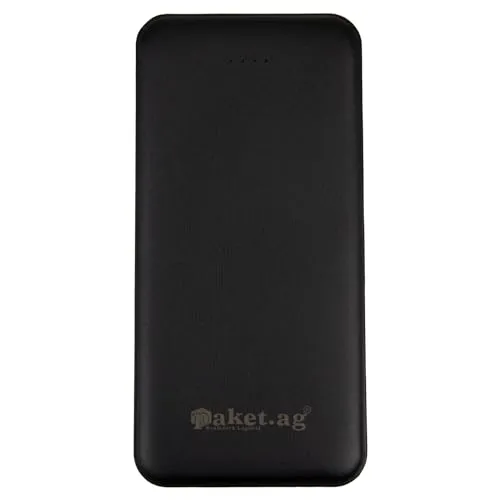Power Bank USB 20.000 mAh - Leistungsstarker Backup Power - Ladegeräte & Dockingstationen mit 4 Anschlüssen und LED-Anzeige, ideal für unterwegs. Hohe Kapazität von 20.000 mAh sorgt für lange Nutzungsdauer.