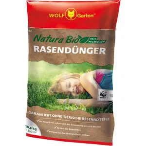 Wolf Garten Natura Bio Rasendünger NR 10,8 für 160 m² von WOLF-Garten