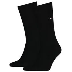 Tommy Hilfiger 2P Men Classic Sock Schwarz Gr 39/42 Herren von Tommy Hilfiger