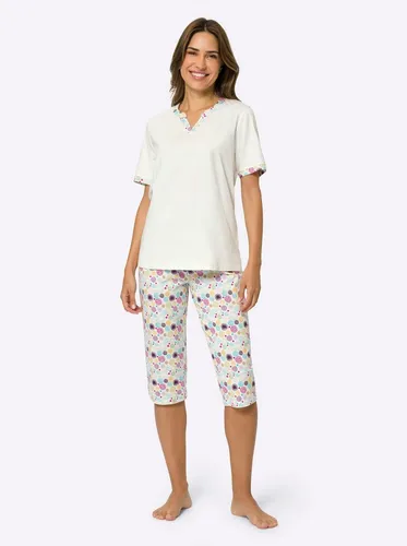 Sieh an! Schlafanzug Capri-Schlafanzug Kurzarm von Sieh an!