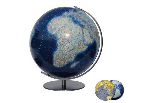 Columbus Globus DUO AZZURRO Regent Leuchtglobus 34 cm