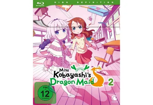 Miss Kobayashi's Dragon Maid S - Staffel 2 - Vol.2 - [Blu-ray] - Anime-Film, aufregende Fortsetzung mit humorvollen Abenteuern und fantastischen Charakteren, ideal für Fans der Serie.
