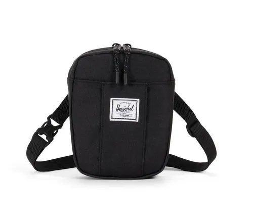Herschel Umhängetasche schwarz - Umhängetasche aus 100% Polyester, leicht und stylish mit kompakten Maßen (14x18x3 cm) - perfekt für den Alltag.