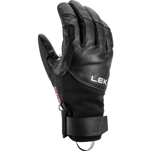 Leki Herren Handschuh PEGAS LITE 3D black - 9,0 - Wintersport-Bekleidung mit hochwertigem Ziegenleder und Thinsulate™-Isolierung für optimalen Tragekomfort und Wärme. Ideal für milde Skitage und Smartphone-Bedienung dank mf touch Technologie.