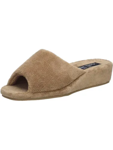 Josef Seibel Marseille 01 Pantolette - Bequemer Wellness Schuh mit 4 cm Keilabsatz, ideal für entspannte Stunden zu Hause. Angenehm wärmende Textilinnensohle und leicht profilierte Gummisohle sorgen für besten Komfort.