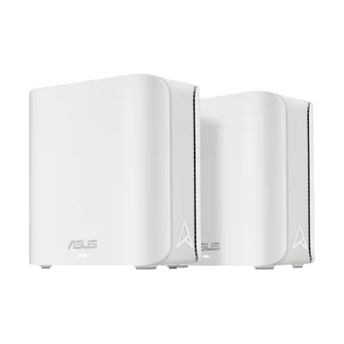 ASUS ZenWiFi BD4 - Dualband WiFi 7 AiMesh Router 2er Set, blitzschnelles Mesh-Netzwerk mit bis zu 3,6 Gbit/s und zukunftssicheren 2,5-Gigabit-Ports