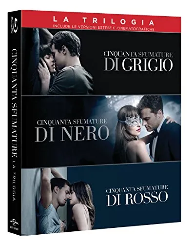 Fifty Shades of Grey - 3-Movie Collection [Blu-ray] (3-Disc) Import, Deutsche Syncronisation