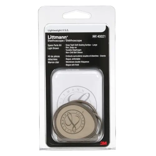 3M Littmann Stethoskop Ersatzteil-Set Lightweight II S.E. 40021 - Kontrolllösungen für medizinische Geräte, ermöglicht schnelle und einfache Reparatur Ihres Stethoskops für zuverlässige Diagnosen.