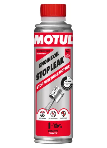MOTUL ENGINE OIL STOP LEAK 300 ml Öl Verlust Stop Additiv Zusatz Öladditiv