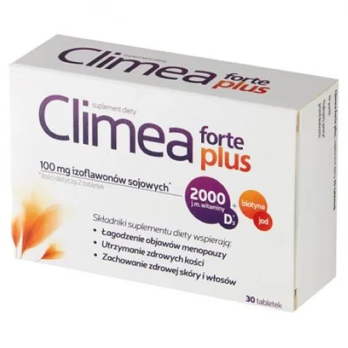 Produktbild Climea Forte Plus 30 Tabletten mit Biotin und Jod