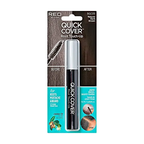 Quick Cover Brush-in Color Touch up Natural Dark Brown by KISS