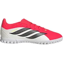 ADIDAS Kinder Fußballschuhe Predator Club Turf - Die Predator Club Turf Fußballschuhe für Kinder bieten optimalen Komfort und Kontrolle auf dem Platz. Mit leichtem Synthetik-Obermaterial und atmungsaktiver Zunge sind sie perfekt für junge Talente.