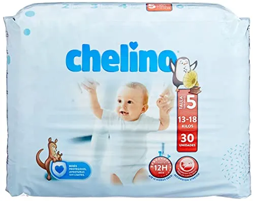 Pañal Chelino Love T-5 Pasitos 30U