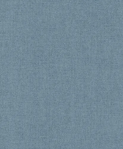 Rasch Tapeten 312188 - Unitapete aus Vlies in Blau aus der Kollektion Color your life - 10,05 m x 0,53 m (LxB)