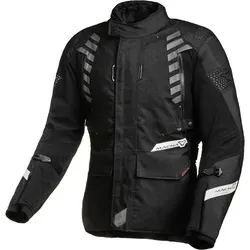 Macna Ultimax Damen Motorrad Textiljacke, schwarz, Größe S - Wasserdichte Motorradjacke mit abnehmbarem Thermofutter und Belüftungseinsätzen für optimalen Klimakomfort, ideal für passionierte Bikerinnen.