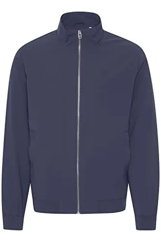CASUAL FRIDAY CFJoshu zipper jacket Herren Übergangsjacke Herrenjacke Jacke Blouson mit Rippbündchen und Stehkragen Regular Fit, Größe:XL, Farbe:Dark Navy (194013)