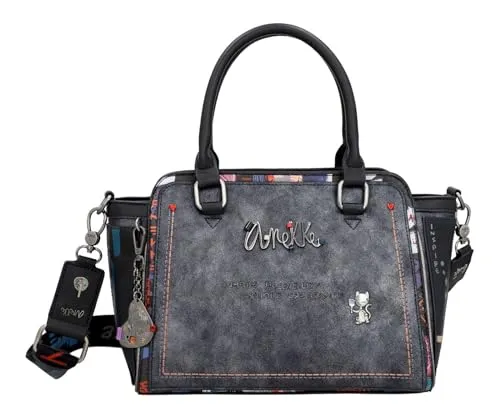 Anekke Origami Bowlingtasche, uni - Handtaschen: Ihr idealer Abenteuerbegleiter mit verstellbarem Schultergriff, mehreren Fächern und einzigartigem Design inspiriert von japanischer Kultur. Stil und Funktionalität vereint!