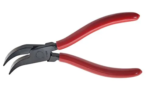 Stubai Falzzange 45° abgewinkelt, extra leicht und langlebig - Spitzzangen aus C-45 Kohlenstoffstahl, ideal für präzise Falz- und Biegearbeiten. Mit nur 180g besonders handlich und langlebig dank hochwertiger Verarbeitung.