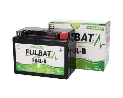Batterie FULBAT GEL 12V 5AH für PEUGEOT YAMAHA Aerox Nitro Rex PIAGGIO YB4L-B