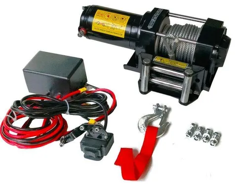 ELEKTRISCHE SEILWINDE 12V 1360KG 1000W