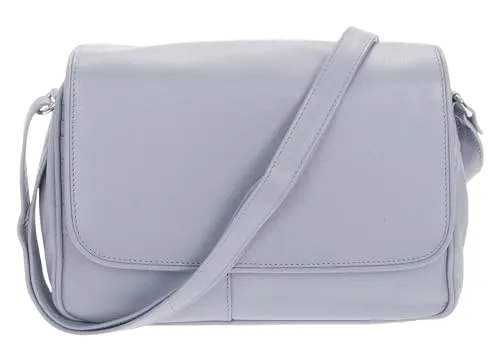 Alessandro Florenz Handtasche Damen Leder mittel klein - Umhängetasche aus hochwertigem Echtleder mit optimaler Ordnung dank 2 Reißverschlussfächern und verstellbarem Schultergurt für maximalen Komfort.