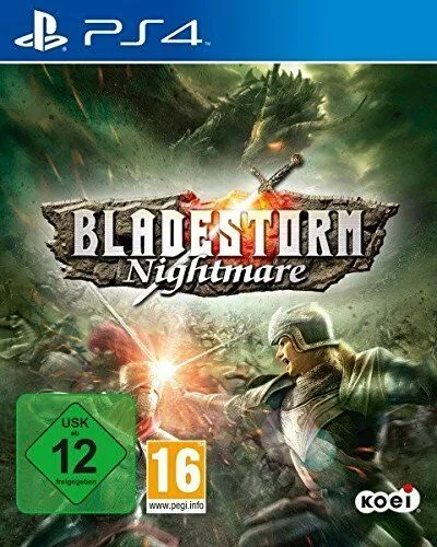 PS4 Spiel Bladestorm Nightmare - Actionreiches Abenteuer - Action/Abenteuer-Spiel für Sony Playstation 4, bietet packende Kämpfe und strategische Elemente, USK ab 12, ideal für Gaming-Fans!