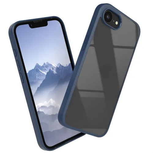 Handyhülle für Apple iPhone 16e Silikon TPU Bumper Case Schutz Cover Tasche Blau