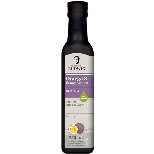 Dr. Johanna Budwig Omega 3 DHA+EPA Maracuja (250ml) von Dr. Johanna Budwig