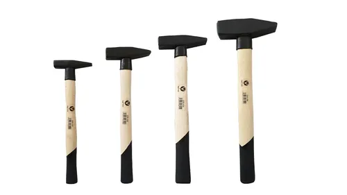 Schlosserhammer Set 4 tlg - 100/200/300/800g Hämmer - Hämmer Set für präzises Arbeiten, ideal für Handwerker und DIY-Projekte.