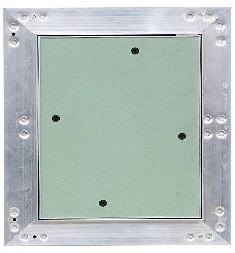 V2Aox Revisionsklappe 40 x 40 cm – Aluminium-Rahmen für Gipskarton - Universelle Revisionsklappe mit Aluminium-Rahmen, ideal für Wand- und Deckenmontage. Leicht zu montieren und pflegen, bietet schnellen Zugang zu versteckten Bereichen. Maße: 40 x 40 cm.
