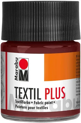 Marabu Stoffmalfarbe Textil plus 50 ml mittelbraun 046