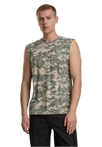 Brandit T-Shirt Sleeveless, Farbe: at_digital, Größe: L