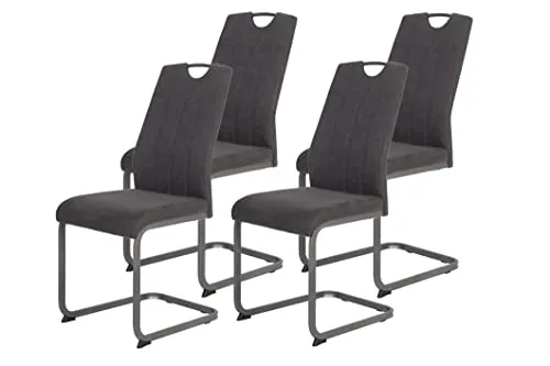 4er Set Schwingstuhl Christina II