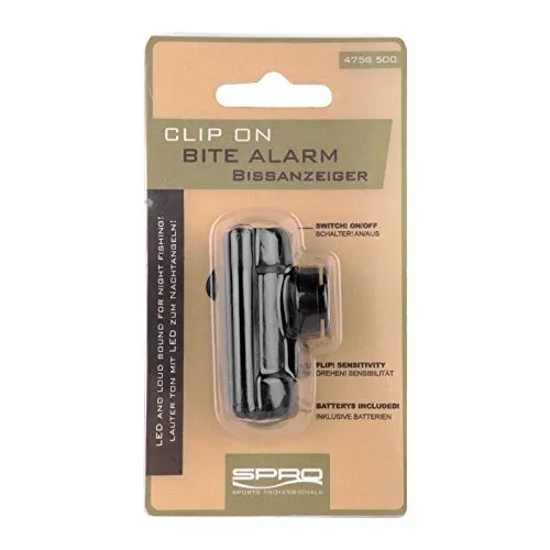 Spro Clip On Bite Alarm inkl. Batterien Bissanzeiger
