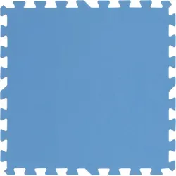 Pool-Bodenschutzmatte 16 Stück - Robustes Stecksystem für sicheren Poolboden - Sonstiges Poolzubehör: 16 Pool-Bodenschutzmatten (50x50cm) aus langlebigem Polyethylen, schützen vor Rissen und erleichtern den Einstieg in den Pool. Einfaches Puzzle-Stecksystem, beliebig erweiterbar und platzsparend lagerbar.