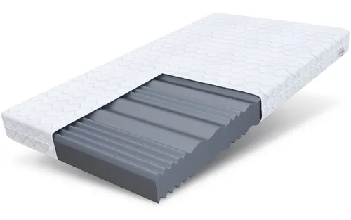 FDM Comfort Plus Schaumstoffmatratze 90x200 cm - Matratze mit 7 Liegezonen für optimalen Komfort und Halt, Härtegrad H3 für gesunden Schlaf, waschbarer Bezug für einfache Pflege und 30 Nächte risikofreier Test.