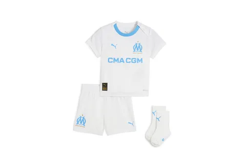 PUMA Trainingsanzug Olympique de Marseille 25/26 Heimtrikot-kit Kinder