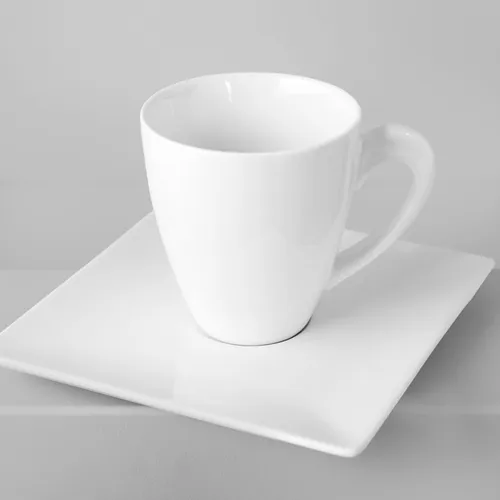 Kaffeeservice Teeservice weiß für 6 Personen 12-Tlg. Porto AMBITION