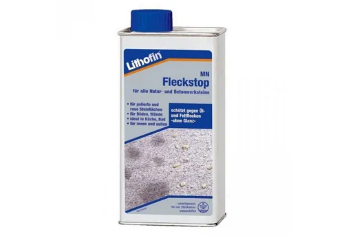 Lithofin MN Fleckstop 500ml - Effektiver Fleckentferner - Reinigungsmittel für Innen- und Außenbereich, schützt Oberflächen vor hartnäckigen Flecken und sorgt für langanhaltende Sauberkeit.