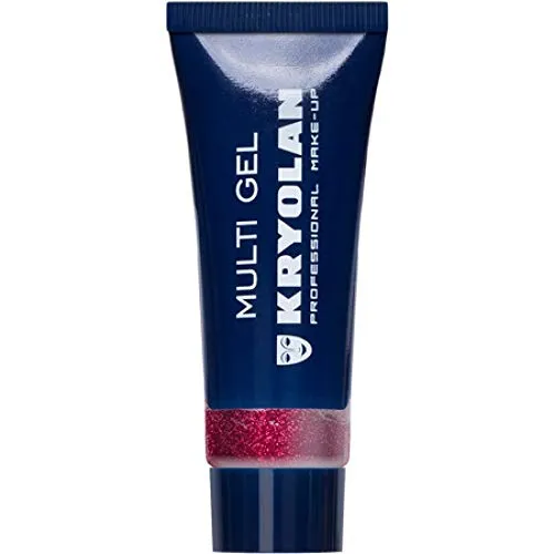 Kryolan Multi Glitter Gel fein, 10ml Red von Kryolan