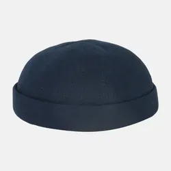 Hanseheld Docker Cap Leinen Blau - Handgefertigte Segler Cap - Caps & Hüte - Atmungsaktive Docker Cap aus reinem Leinen, sorgfältig in Deutschland handgefertigt, ideal für Frühling bis Herbst.