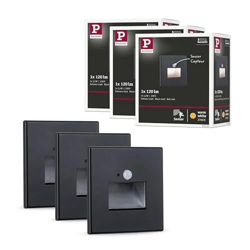 Paulmann Bundle LED Wandeinbauleuchte Edge 3er-Set von Paulmann