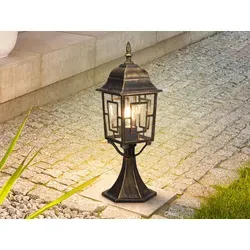 meineWunschleuchte Sockelleuchte in antiker Rostoptik