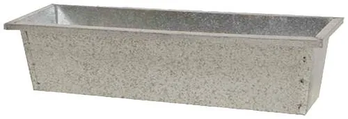 Siena Garden Balkonkasten Stahl Silber 395228 von SIENA GARDEN