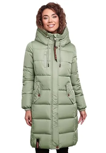 MARIKOO Damen Wintermantel B941 von Marikoo
