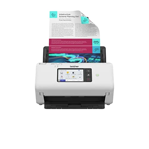Brother ADS-4700W Dokumentenscanner mit Touchscreen