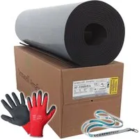 Scorprotect Armacell ArmaFlex AF Kautschuk Platte Selbstklebend Isolierstärke 10 MM X 1 M X 10 M Mit Zubehör
